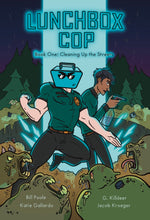 Load image into Gallery viewer, Lunchbox Cop: Cleaning Up the Streets
